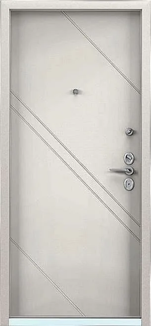 Входная дверь Appolo-28 (Порошковое напыление / МДФ Шпон)